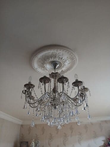 mətbəx üçün çılçıraq: Çılçıraq, 8 lampa, Metal — 2