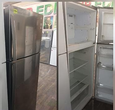 texno: 2 qapılı LG Soyuducu Satılır, rəng - Gümüşü — 1