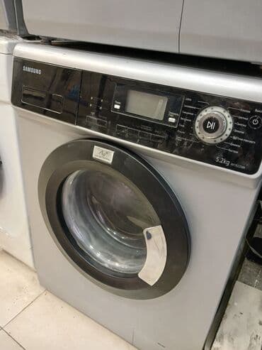 Mətbəx texnikası: Paltaryuyan maşın Samsung, 5 kq, İşlənmiş, Avtomat, Qurutma var, Kredit yoxdur, Ünvandan götürmə, Pulsuz çatdırılma, Ödənişli çatdırılma — 3