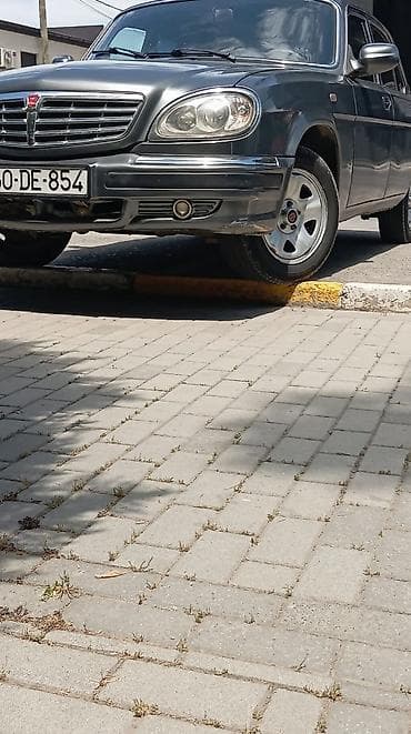 qaz 63: GAZ-31105 Volga sedan - Kuzov: 4 qapılı sedan, tünd boz (metallic) — 7