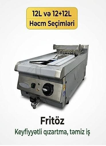 Fritöz professional 🏗️ Material və Quruluş Brend və İstehsal — 1