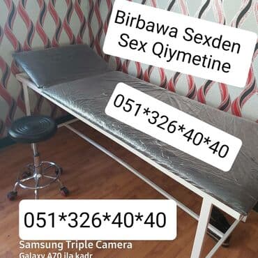 xirdalanda masaj edirem: Yeni, Kosmetoloji kuşetka, Qatlanmayan, rəng - Ağ — 21