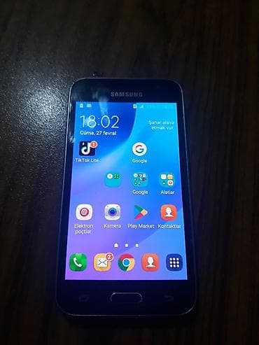 nokia 216 wifi: Samsung Galaxy J1 2016, 8 GB, rəng - Qara, İki sim kartlı — 5