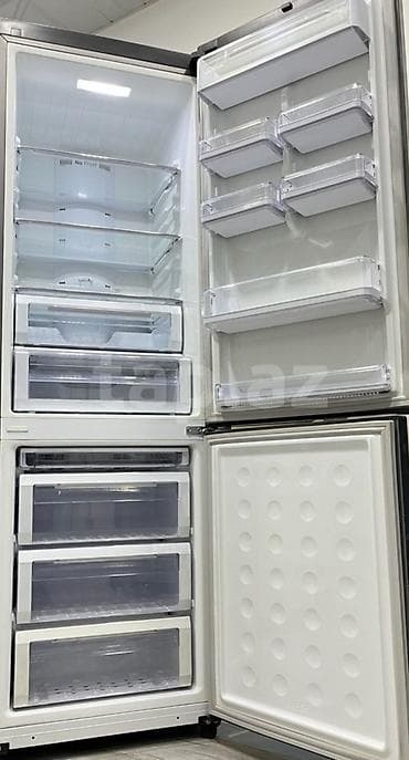 xaladenik aliram: İşlənmiş 2 qapılı Samsung Soyuducu Satılır, rəng - Boz — 2