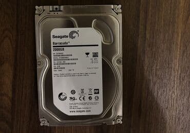 dvd disklər: Daxili Sərt disk (HDD) Seagate, 2 TB, 7200 RPM, 3.5", İşlənmiş — 1