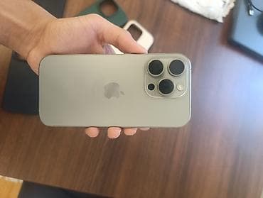 15 pro max dubay: IPhone 15 Pro, Natural Titanium, Face ID — 7