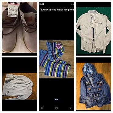 şalvar tulum: Uşaq dəsti, Oğlan üçün, 8 - 9 yaş, Zara Kids — 4