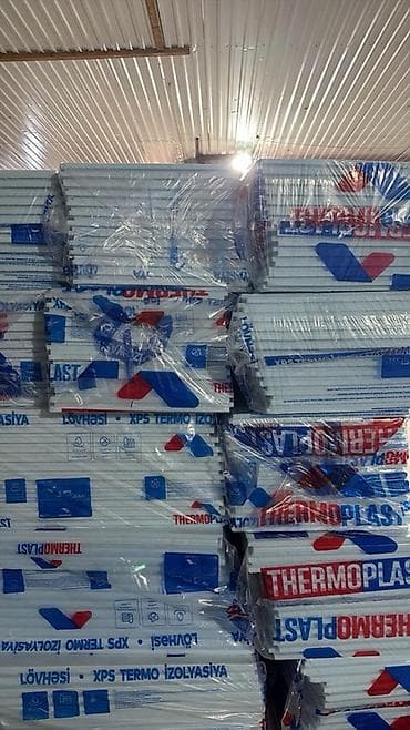 строй материал: THERMOPLAST XPS termo izolyasiya lövhələri - Material: Ekstrüde — 1