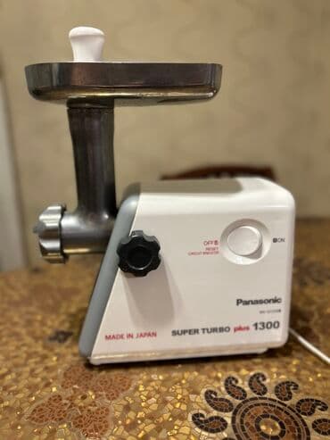 Микроволновки: Мясорубка 1300 Вт, Без реверса, Б/у — 1