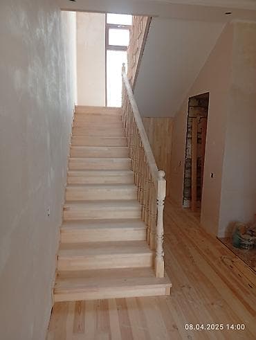 hamam dizayni: Taxta pilləkənlərin layihələndirilməsi və hazırlanması xidməti - — 7