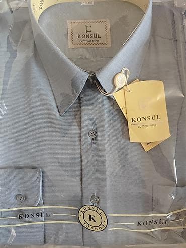 geyım: Köynək, XL, rəng - Boz — 3