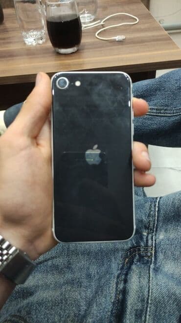 телефон fly fs457 nimbus 15: IPhone SE 2020, 128 ГБ, Черный, Отпечаток пальца — 1