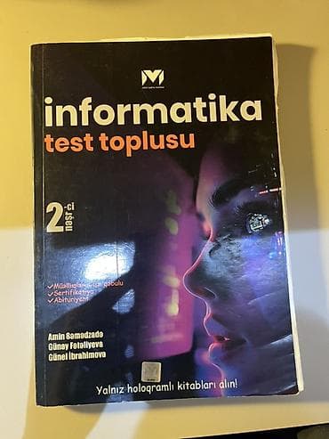 Məhsul: “İnformatika – Test Toplusu” (2-ci hissə) - Nəşriyyat/marka lalafo.az -da Məhsul: “İnformatika – Test Toplusu” (2-ci hissə) - Nəşriyyat/marka