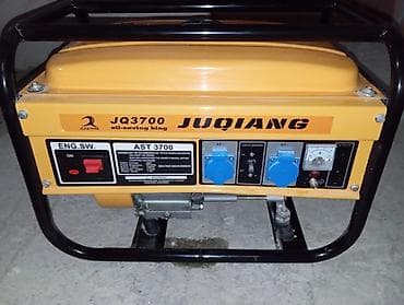 generatorlar: JUQIANG JQ3700 benzin generatoru Texniki göstəricilər: - Güc: pik 3.0 — 3