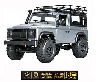 uşaq oyuncaq: RC car MN Seriyasindan MN99S Land Rover Defender. Qabarit ve donme — 5