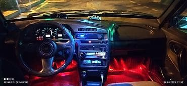 opel vektra a: LADA Samara sedan – gümüşü rəng, aerodinamik arxa spoyler və tam gövdə — 7