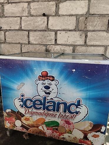 şüşe vitrin: “Iceland” markalı dondurma vitrin dondurucusu - Şüşə sürgülü üst — 3