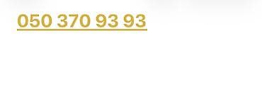 Nömrə: ( 050 ) ( 3709393 )