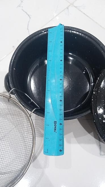 islenmis plastik qapi satilir: Qab qazan fri kartofu etmk üçün
24 sm — 3