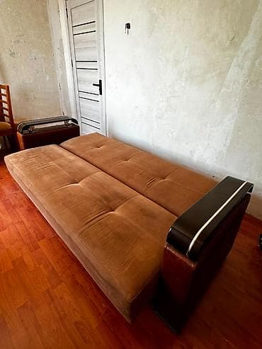 divan krislo: İşlənmiş, Di̇van-kravat, 2 kreslo, Divan, Bazalı, Açılan — 4