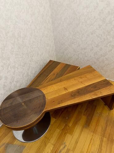 столик из двигателя: Jurnalniy masa. Mdf material. Problemi yoxdur. Cox funksional masadir — 4