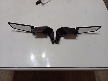 Moto güzgüləri (cüt) - Qara rəngli, aerodinamik dizayn - Korpus