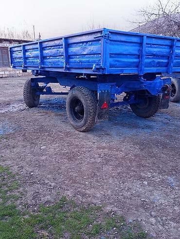 traktor 82 satisi az: Traktor qoşqusu – 2 oxlu, yanları açılan metal bortlu yük platforması — 10