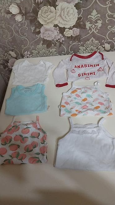komplekt: Uşaq dəsti, Qız üçün, 0 - 3 ay — 9