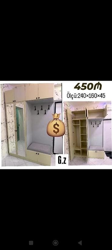 Dehliz mebeli sifarişlə hazırlanır lalafo.az -da Dehliz mebeli sifarişlə hazırlanır