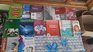 saz gence: Məktəb dərs və əlavə hazırlıq kitabları dəsti Dəstdə müxtəlif fənn və — 1