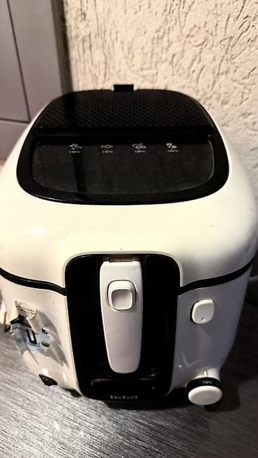 Техника и электроника: Tefal elektrik fritözü - Kompakt masaüstü dizayn, ağ-qara korpus - — 3