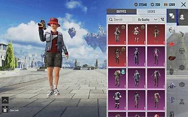 north face kurtka: PUBG Mobile oyun hesabı Xüsusiyyətlər: - Geniş “Outfits” — 4