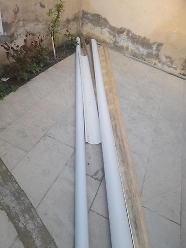 metak borulari: Boru Qofrasız, Plastik, 6 mm, Yeni — 1