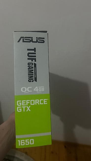 ikinci el kamputer: Videokart Asus GeForce GTX 1650, 4 GB, İşlənmiş — 5