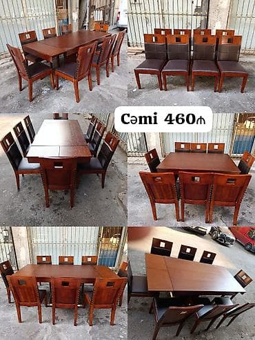 Qonaq otağı üçün, İşlənmiş, Açılan, Dördbucaq masa, 8 stul lalafo.az -da Qonaq otağı üçün, İşlənmiş, Açılan, Dördbucaq masa, 8 stul