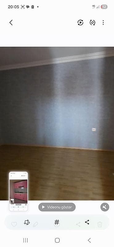 qaraj icaresi: Kirayə üçün 3 otaqlı kiçik mənzil - Mətbəx: üst-alt dolablar, iki — 6