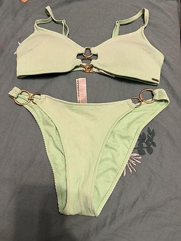 İki hissəli qadın bikini dəsti (m ölçü) - Rəng: açıq nanə-yaşıl - lalafo.az -da İki hissəli qadın bikini dəsti (m ölçü) - Rəng: açıq nanə-yaşıl -
