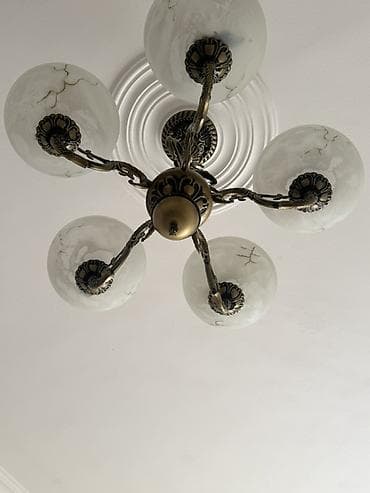 ucuz çılçıraqlar: Çılçıraq, 5 lampa — 3