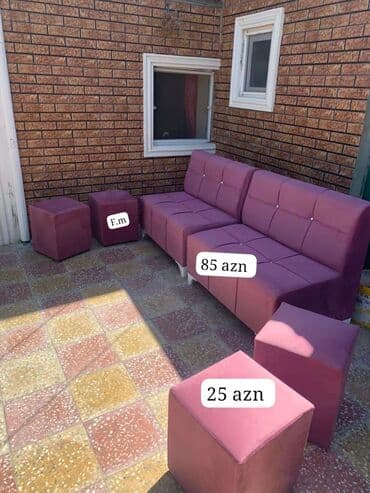metbex mebeli gence: Divanlar Kicik pufik 1 ededi 25 azn Divan 1 metr ölcude 85 azn — 1