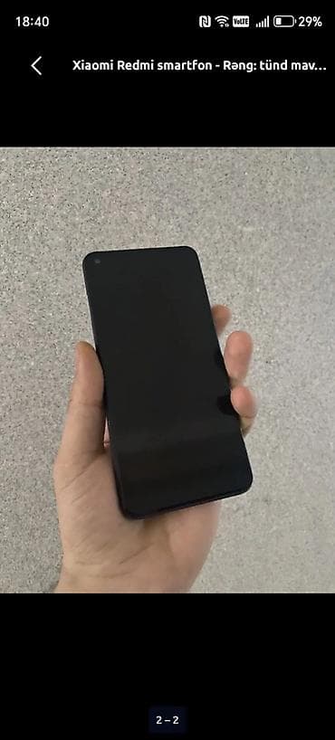 baku electronics printer: Redmi 9, 64 GB, rəng - Mavi, Barmaq izi — 2