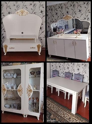 force nabor: Zal üçün klassik üslubda mebel dəsti Dəst tərkibi: - İki qapılı — 1