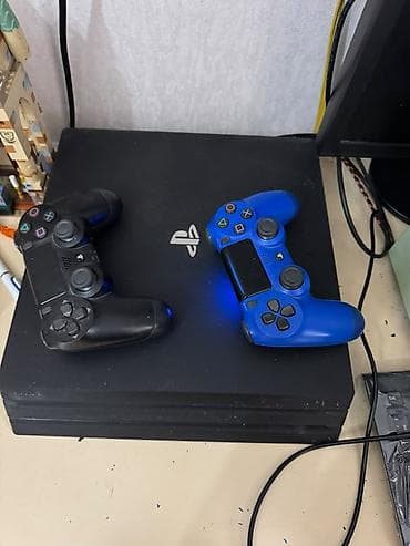 ps3 ps4: Sony PlayStation 4 Pro oyun konsolu paketi Qutusu var az istifadə — 2