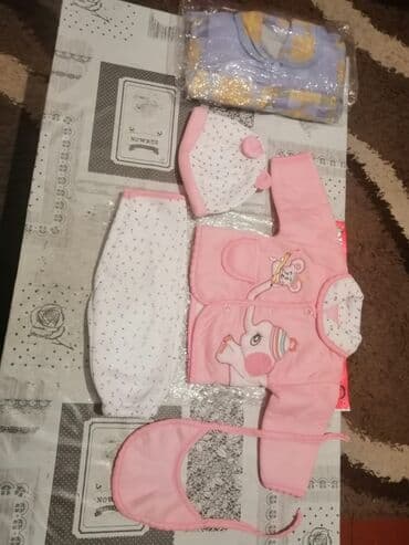 uşaq geyim dəstləri: Uşaq dəsti, Qız üçün, 3 - 6 ay — 2