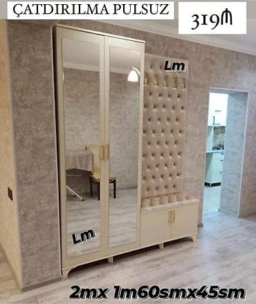 Dəhliz üçün giriş mebeli dəsti Ölçülər: 2 m (hündürlük) x 1.60 m lalafo.az -da Dəhliz üçün giriş mebeli dəsti Ölçülər: 2 m (hündürlük) x 1.60 m