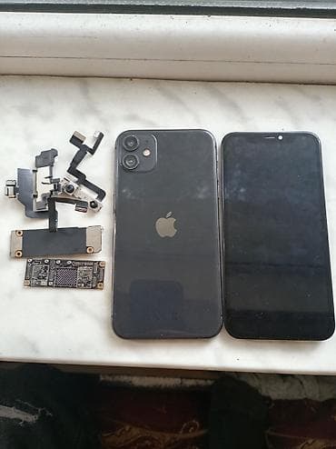 IPhone 11 ehtiyat hissələri dəsti Tərkib:plata ve baterya yoxdu ekran