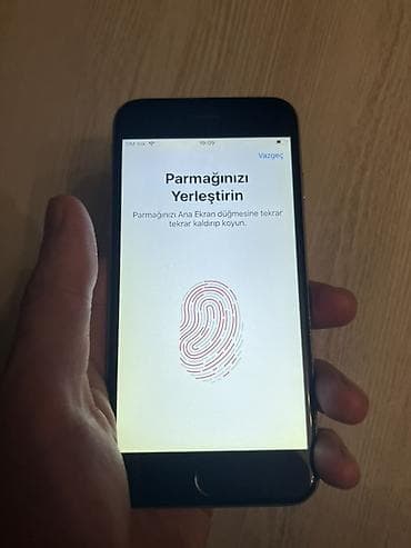 IPhone 6, 32 GB, Space Gray, Barmaq izi — 5