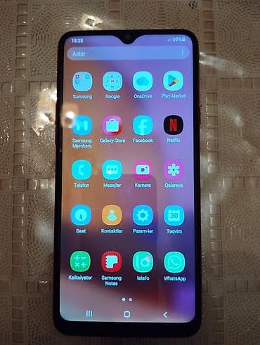 telefon akse: Samsung Galaxy A20s, 32 GB, rəng - Qırmızı — 1