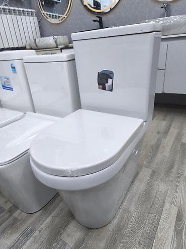 ALEV kombinə edilmiş unitaz - Brend: ALEV - Tip: Döşəməüstü, su çəni