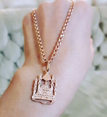 lombard qizil: Boyunbağı, Sarı qızıl, 585 Əyar, 4800 g — 1