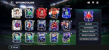 FC Mobile hesabı – güclü heyət və zəngin kolleksiya - Ümumi güc: GEN — 7